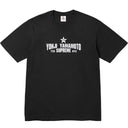 Camiseta Supreme x Y’s Star Preta