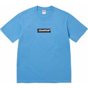 Camiseta Supreme Futura Box Logo Azul