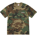 Camiseta Supreme Target Camuflada (Woodland)