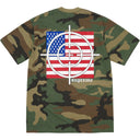 Camiseta Supreme Target Camuflada (Woodland)