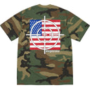 Camiseta Supreme Target Camuflada (Woodland)