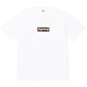 Camiseta Supreme Los Angeles Fire Relief Box Logo Branca