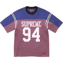 Camiseta Supreme Split Football Roxa