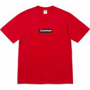 Camiseta Supreme Futura Box Logo Vermelha