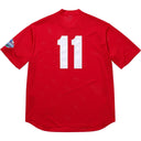 Jersey Supreme S Logo Baseball Henley Vermelha