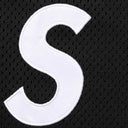 Jersey Supreme S Logo Baseball Henley Preta