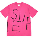 Camiseta Supreme Painted Rosa Fúcsia