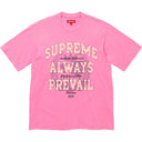 Camiseta Supreme Always Prevail Rosa