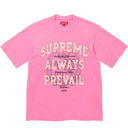 Camiseta Supreme Always Prevail Rosa