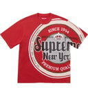 Camiseta Supreme Lager Vermelha