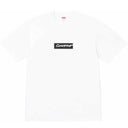 Camiseta Supreme Futura Box Logo Branca