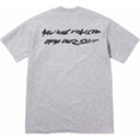 Camiseta Supreme Futura Box Logo Cinza