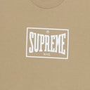 Camiseta Supreme Warm Up Khaki
