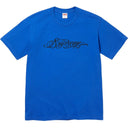 Camiseta Supreme Script Azul Royal