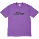 Camiseta Supreme Script Roxa