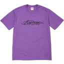 Camiseta Supreme Script Roxa