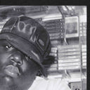 Camiseta Supreme x Jordan Biggie Preta