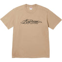 Camiseta Supreme Script Khaki