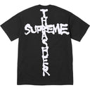 Camiseta Supreme x Thrasher Cross Preta