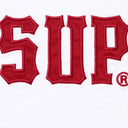 Camiseta Supreme Twill Appliqué Branca