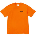 Camiseta Supreme x Thrasher Cross Laranja