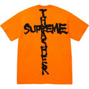 Camiseta Supreme x Thrasher Cross Laranja