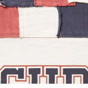Camiseta Supreme Patchwork Yoke Football Cinza Claro