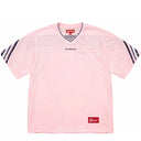Camiseta Jersey Supreme Jacquard Rib Football Rosa