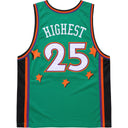 Regata Jersey Supreme All Star Basketball Verde
