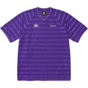 Jersey Supreme x Umbro Stripe Soccer Roxa