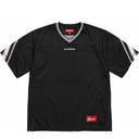 Camiseta Jersey Supreme Jacquard Rib Football Preta