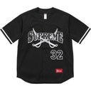 Jersey Supreme Swords Baseball Preta