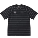 Camiseta Jersey Supreme x Umbro Stripe Soccer Preta
