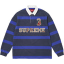 Camiseta Supreme Stripe Rugby Azul Marinho