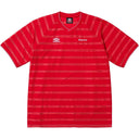 Jersey Supreme x Umbro Stripe Soccer Vermelha