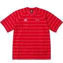 Camiseta Jersey Supreme x Umbro Stripe Soccer Vermelha