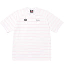 Camiseta Jersey Supreme x Umbro Stripe Soccer Branca