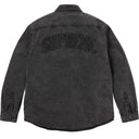 Camiseta Camisa Supreme Shearling Lined Denim Work Preta