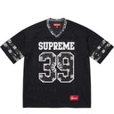 Camiseta Jersey Supreme Bandana Football Preta