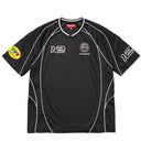 Camiseta Jersey Supreme Piping Soccer Preta