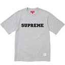 Camiseta Supreme Collegiate Applique Cinza