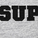 Camiseta Supreme Collegiate Applique Cinza