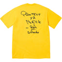 Camiseta Supreme Wu-Tang Clan RZA Amarela