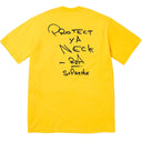 Camiseta Supreme Wu-Tang Clan RZA Amarela