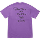 Camiseta Supreme Wu-Tang Clan RZA Roxa