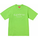 Camiseta Supreme Classic Logo Verde Lima