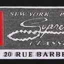 Camiseta Supreme Intarsia Label Preta