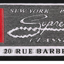 Camiseta Supreme Intarsia Label Preta