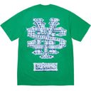 Camiseta Supreme Snowman Verde