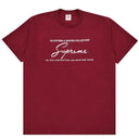Camiseta Martine Rose x Supreme Cardinal